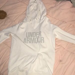 White under armour hoodie